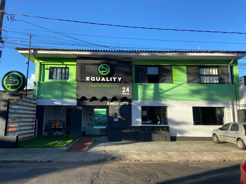 Fachada hospital veterinário Equality